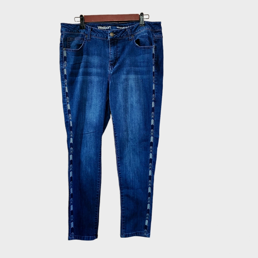 Westport signature fit skinny jeans size 14w
